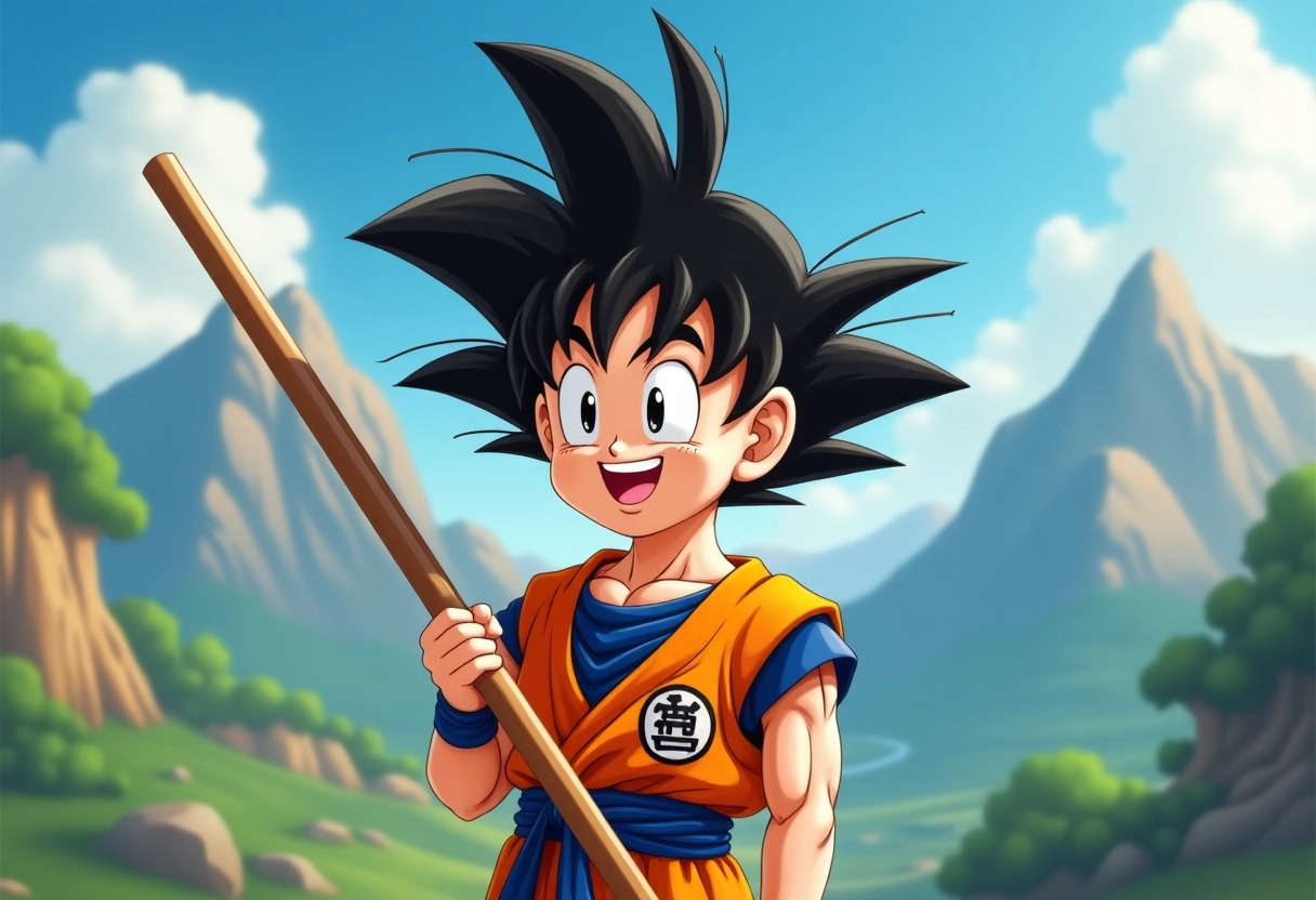 son goku petit : l évolution d un héros au fil des arcs narratifs - dragon ball